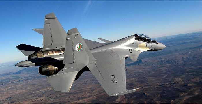 Jet Tempur Su-30 Aljazair Jatuh