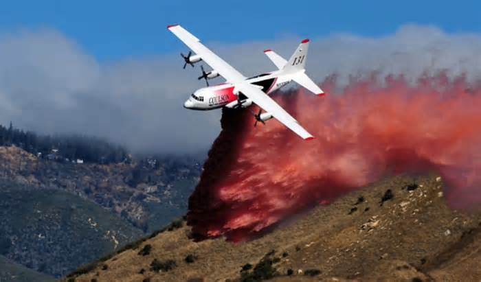 Berjuang Padamkan Kebakaran Hutan, Tanker Hercules Kanada Jatuh