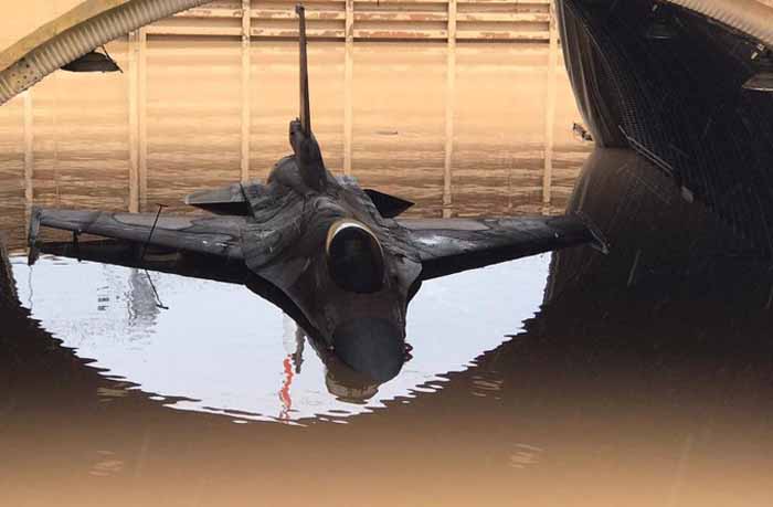 Butuh Hingga 3 Bulan untuk Memperbaiki F-16 Israel Yang Kebanjiran
