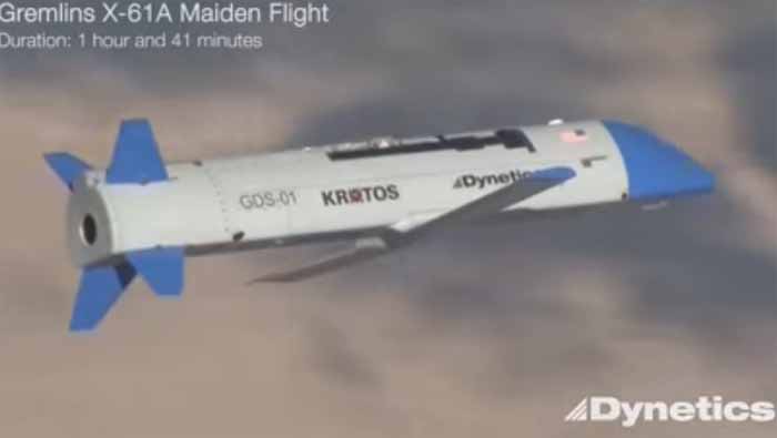 Menarik, Drone X-61A Gremlin Lakukan Penerbangan Pertama