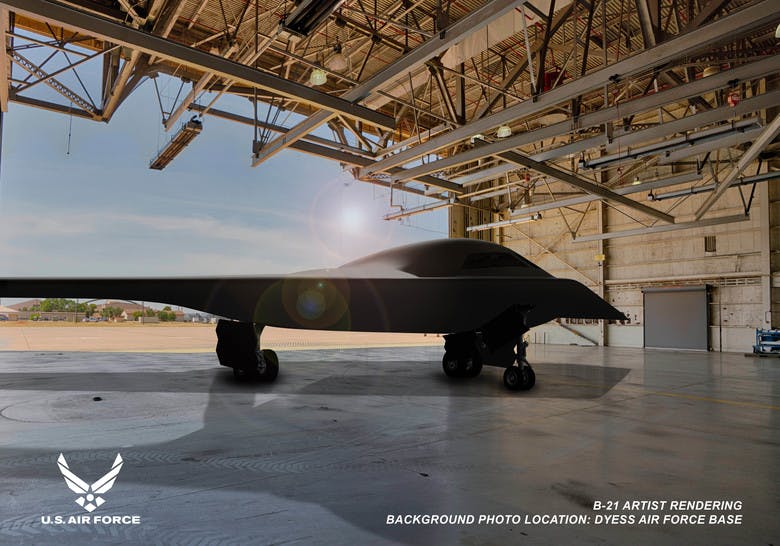Gambar Terbaru B-21 Dirilis, Makin Jelas Bedanya dengan B-2 Spirit