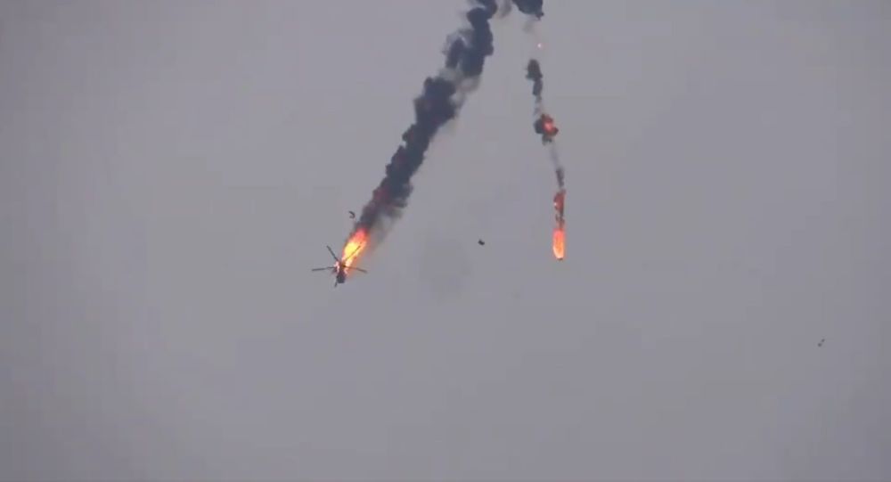 Pemberontak Dukungan Turki Rontokkan Helikopter Suriah