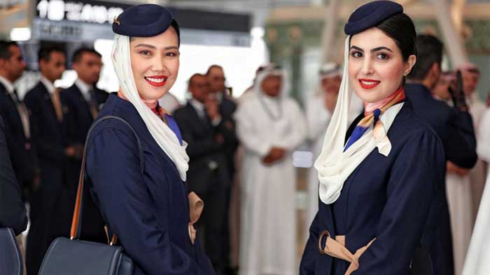 Saudia Debut Seragam Awak Kabin Baru