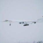 Bomber Tu-160M ​​Modern Rusia Uji Penerbangan Pertama
