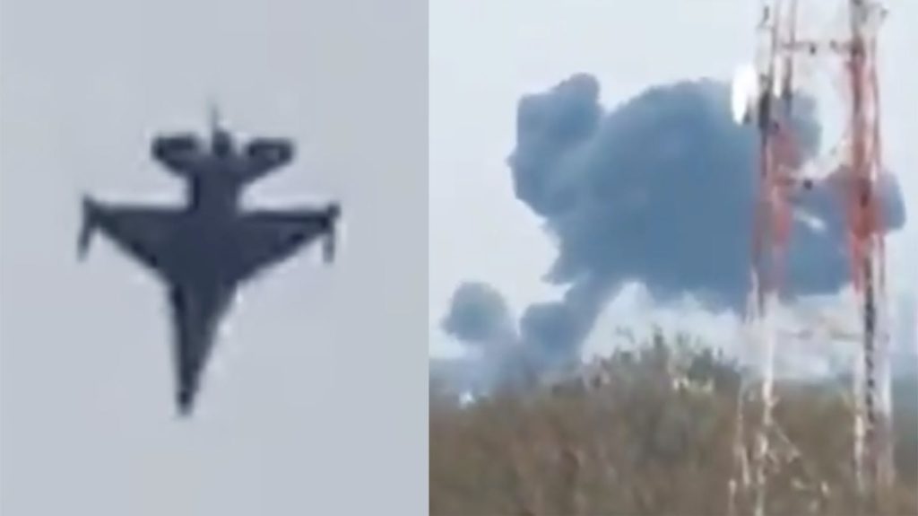 Split-S di Ketinggian Rendah, F-16 Pakistan Menghantam Bumi