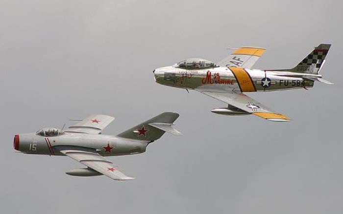 F-86 Vs MiG-15, Kisah Pertempuran Pertama Jet Tempur