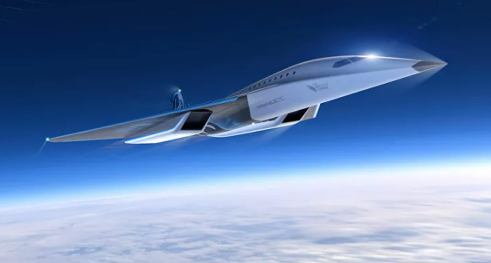 Inilah Desain Pesawat Komersial Berkecepatan 3 Mach Milik Spaceship Company