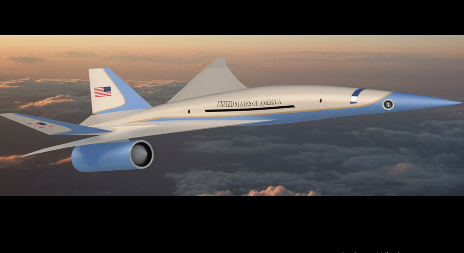 Subsonic Belum Selesai, Air Force One Supersonic Bergerak Maju